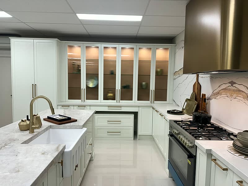 Marble & Brass Kitchen — renovation by TIJ Australia