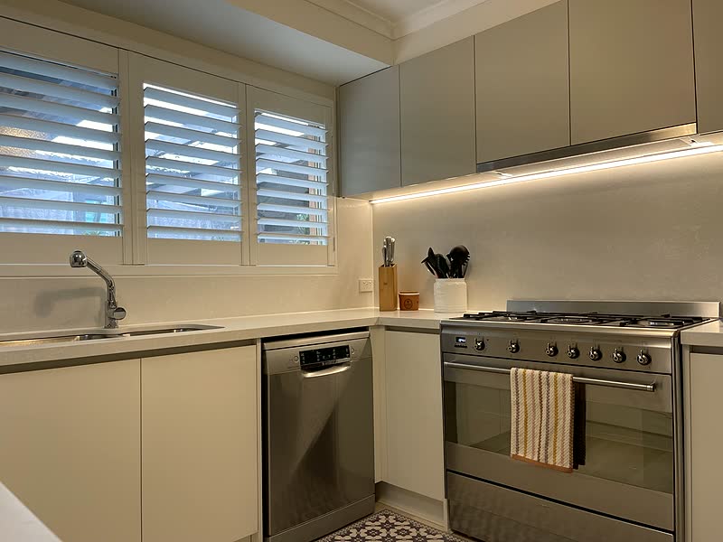 Classic White Kitchen — renovation by TIJ Australia