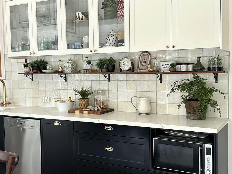 Navy Shaker Kitchen — renovation by TIJ Australia