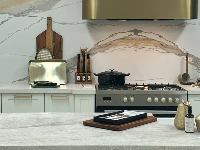 Feature Stone Splashback — renovation by TIJ Australia