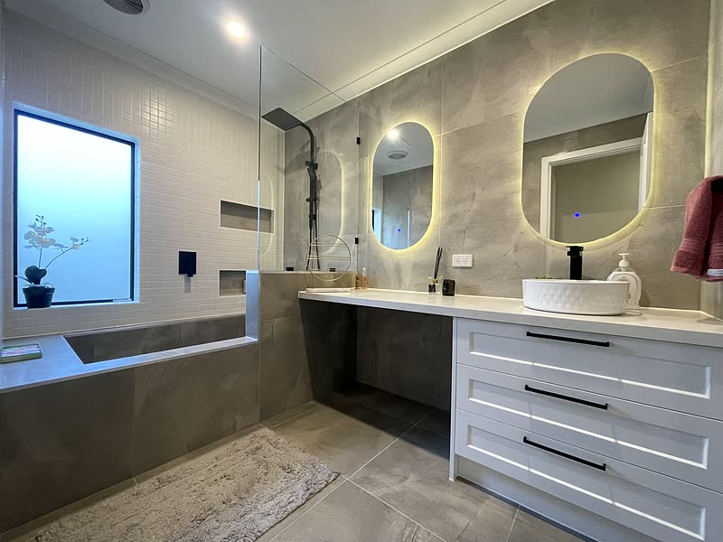 Bath & Feature Lighting — renovation by TIJ Australia