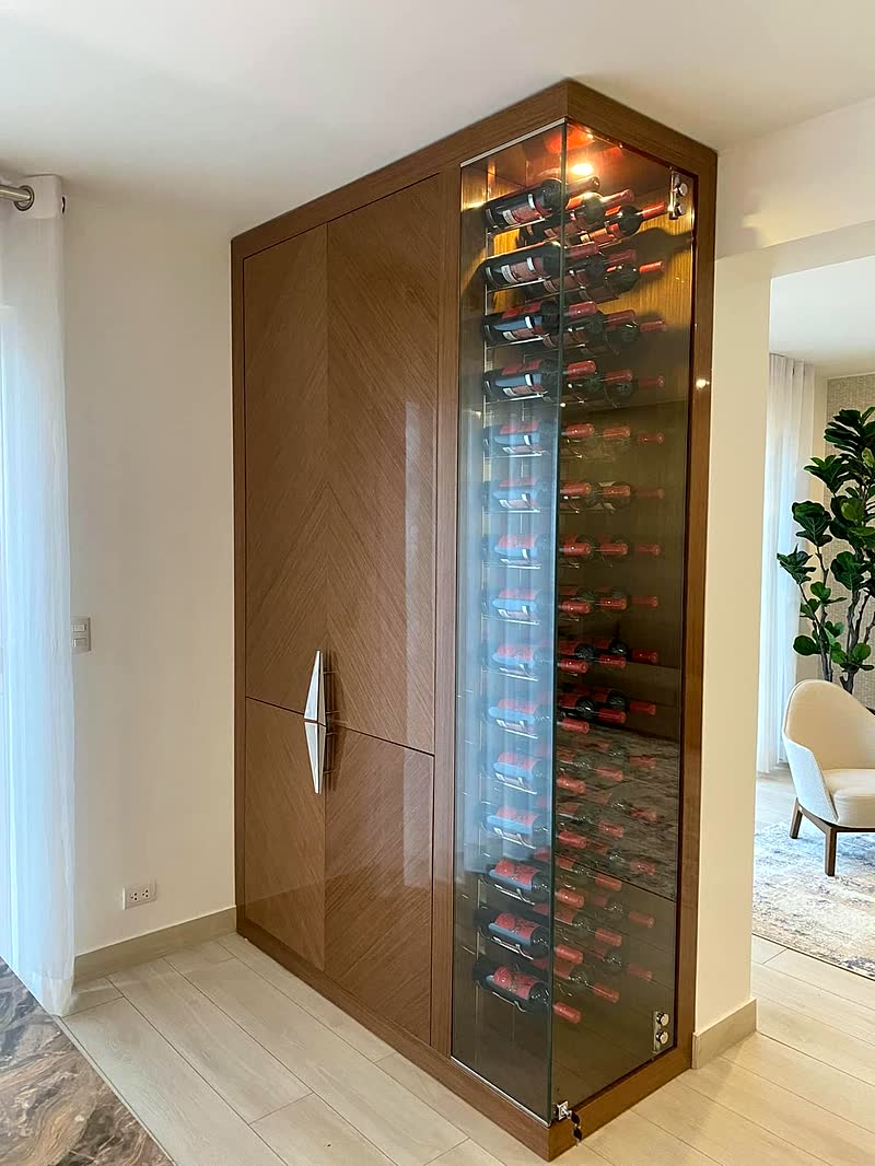 Wine Display Cabinet — renovation by TIJ Australia