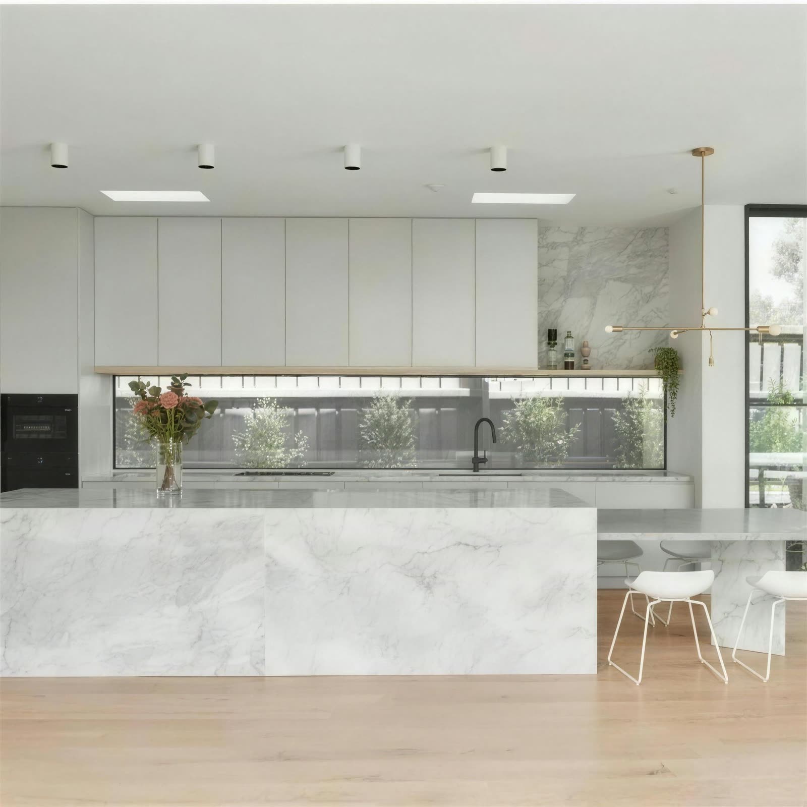Luxury custom kitchen renovation by TIJ Australia