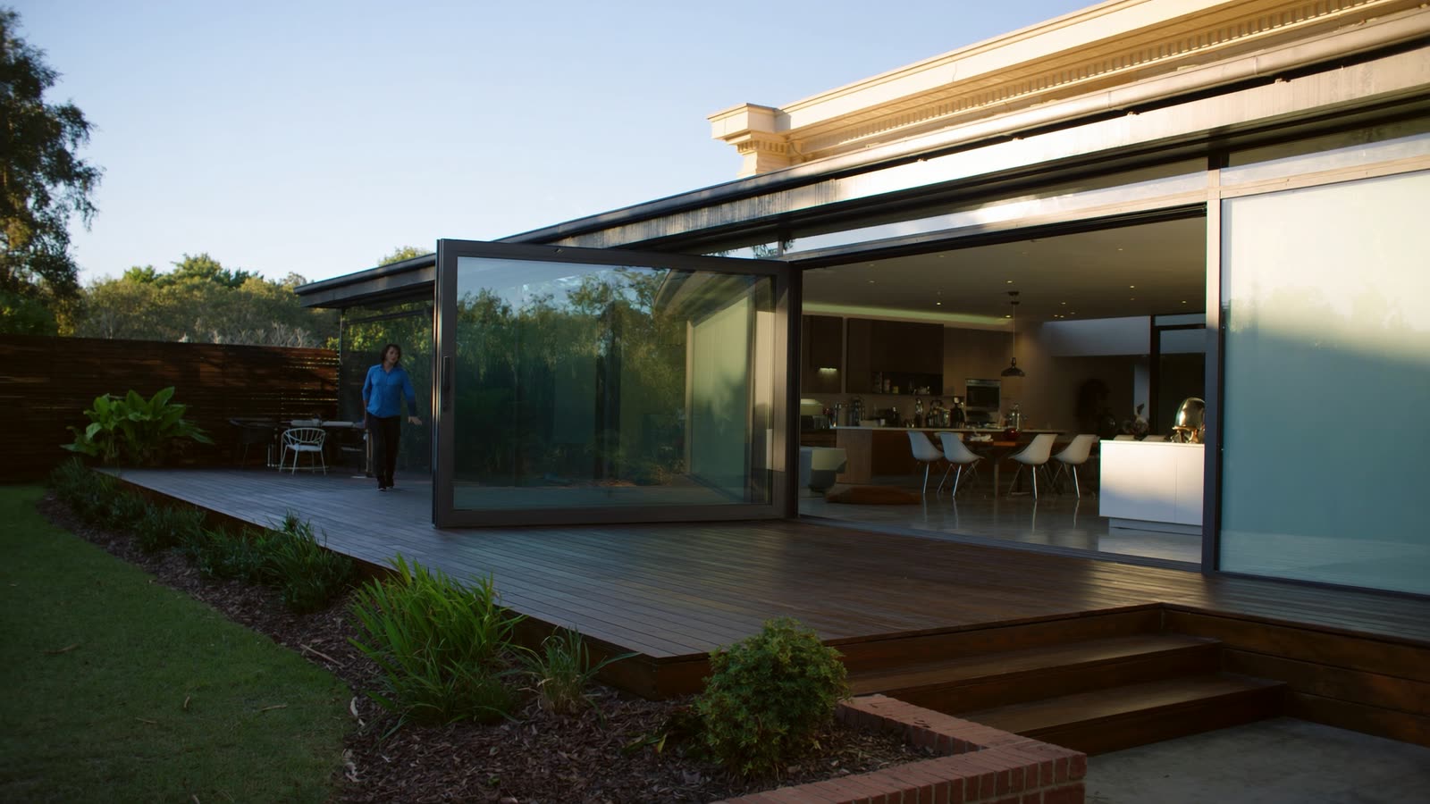 Modern home extension exterior in Melbourne